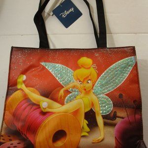 DIsney TInkerbell Tink Pink Tailor Tote - small